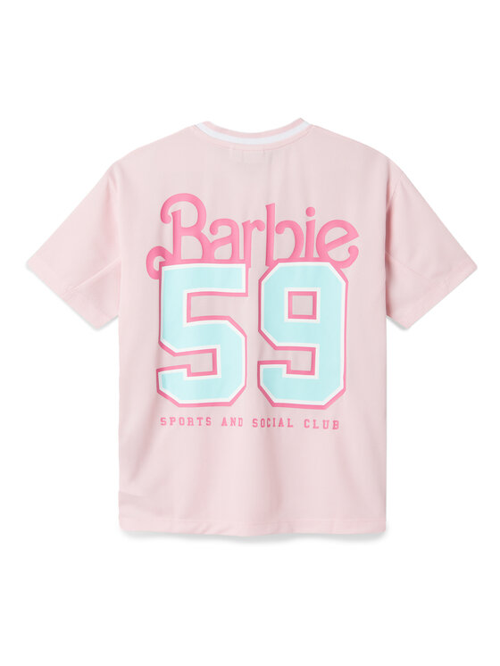 Футболка свободного кроя Barbie 13243113 Name It, розовый — фото 4