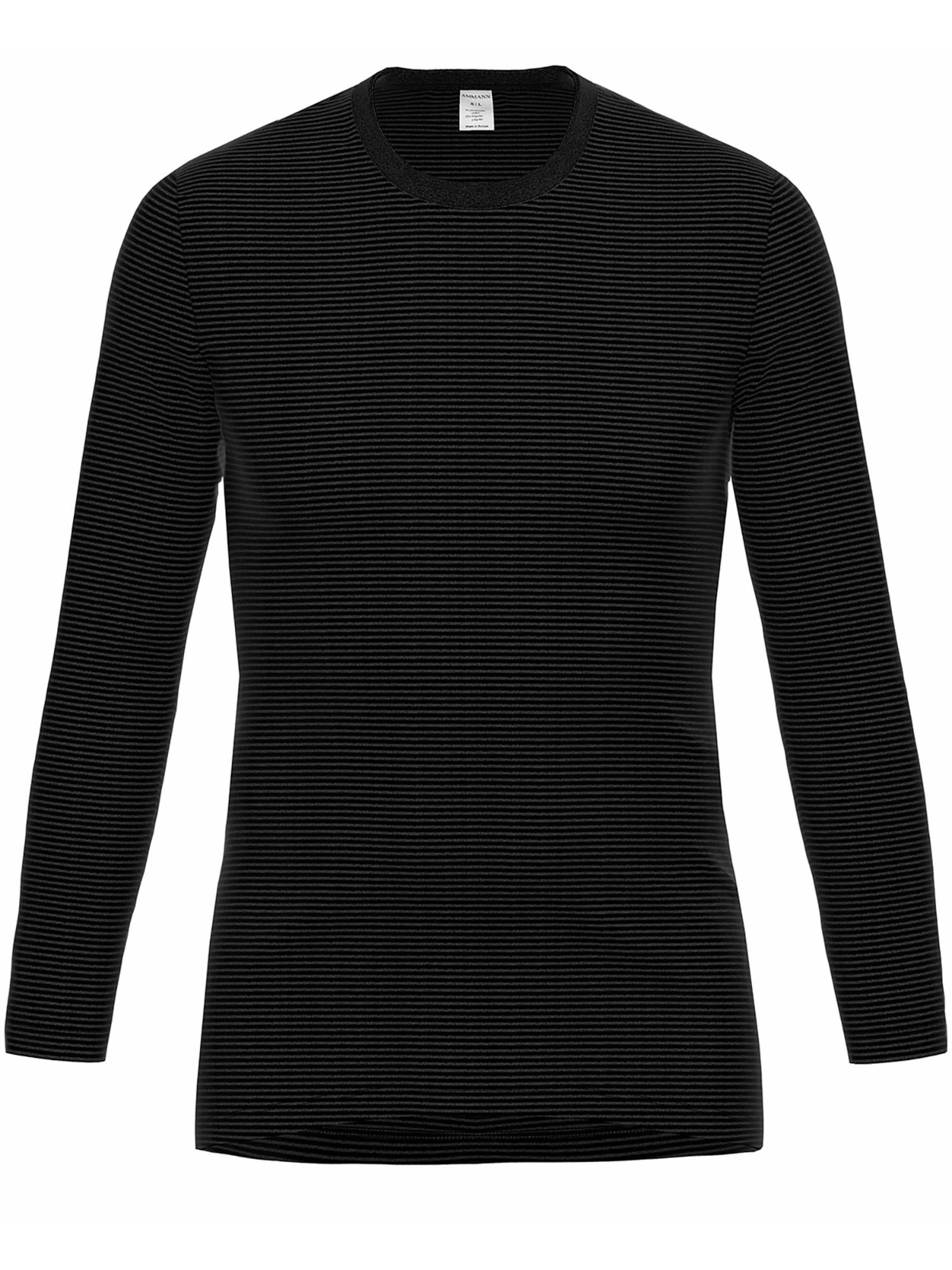 

Ammann Майка 'Day Classic / Jeans Feinripp' в цвете Anthracite