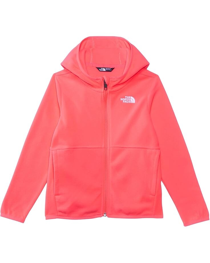 

Худи The North Face Kids Glacier Full Zip Hoodie, цвет Radiant Poppy