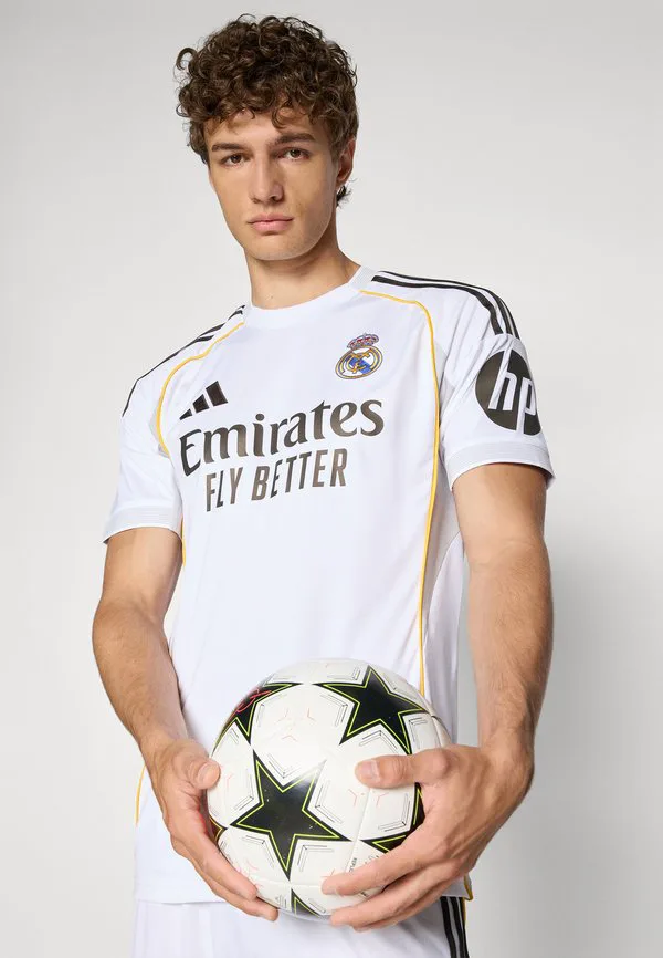 Домашняя футболка «реал мадрид» сезона 25/26 Adidas Performance, White — фото 4