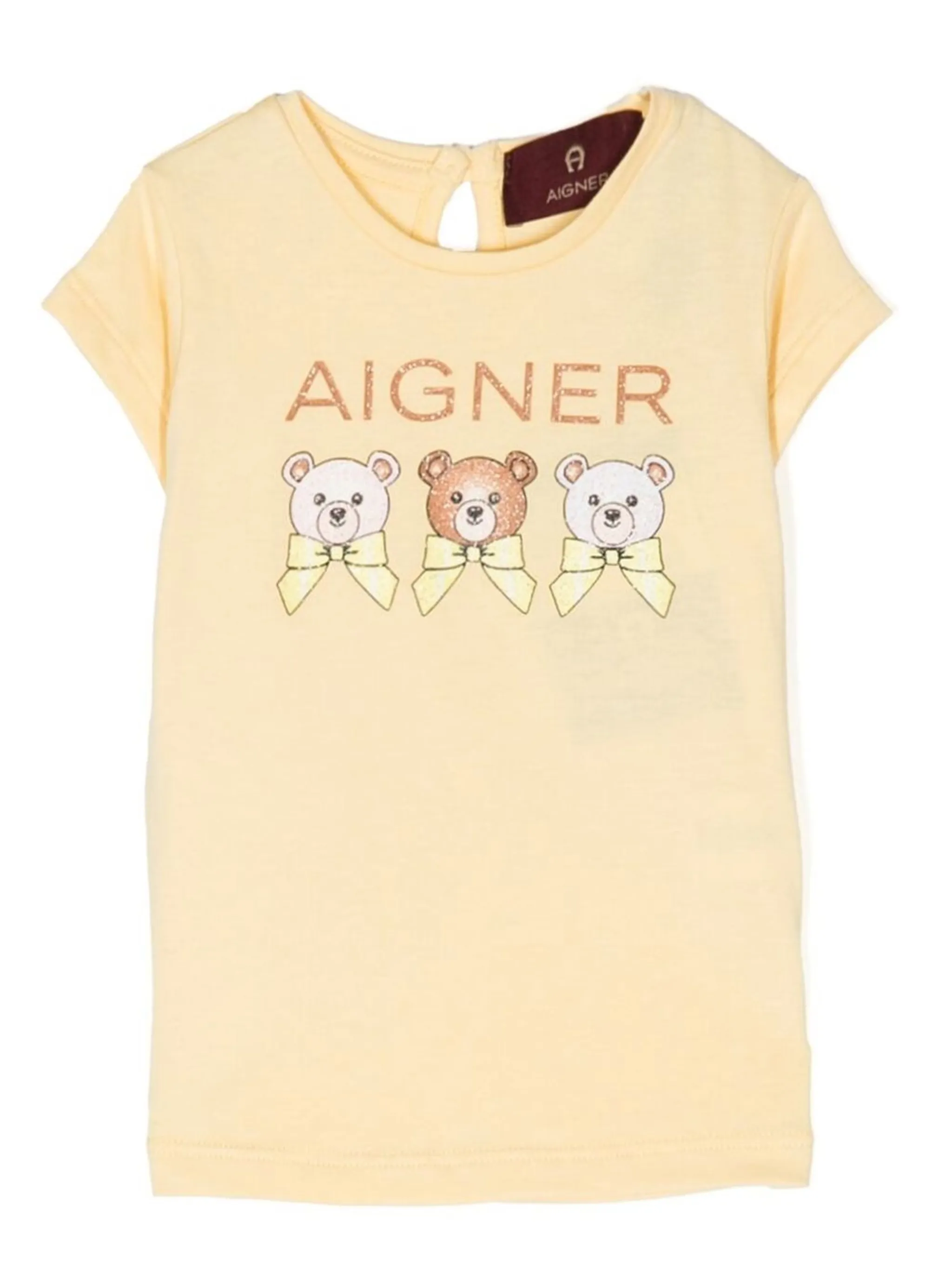 

Футболка с логотипом Aigner Kids, белый