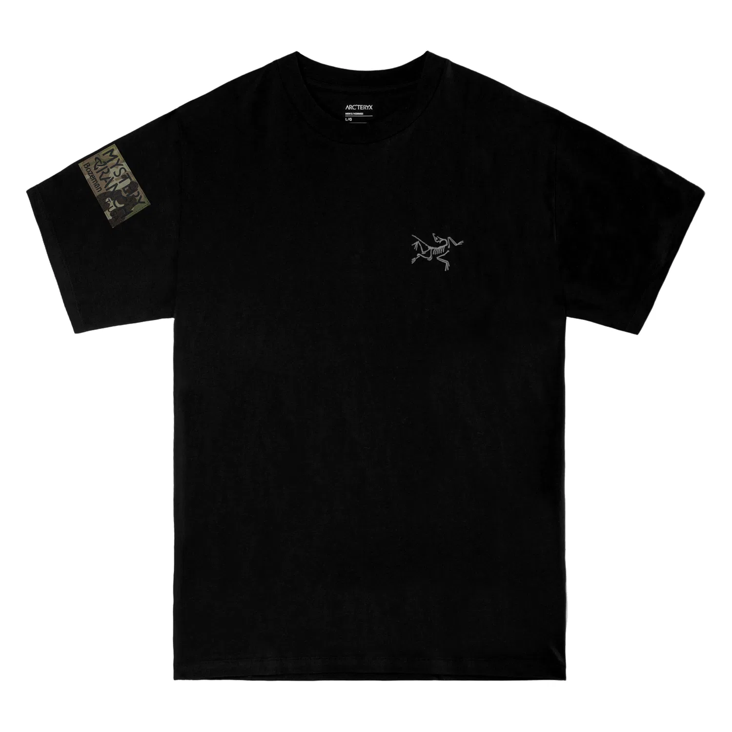 Футболка с круглым вырезом Arcteryx KRAGG черная
