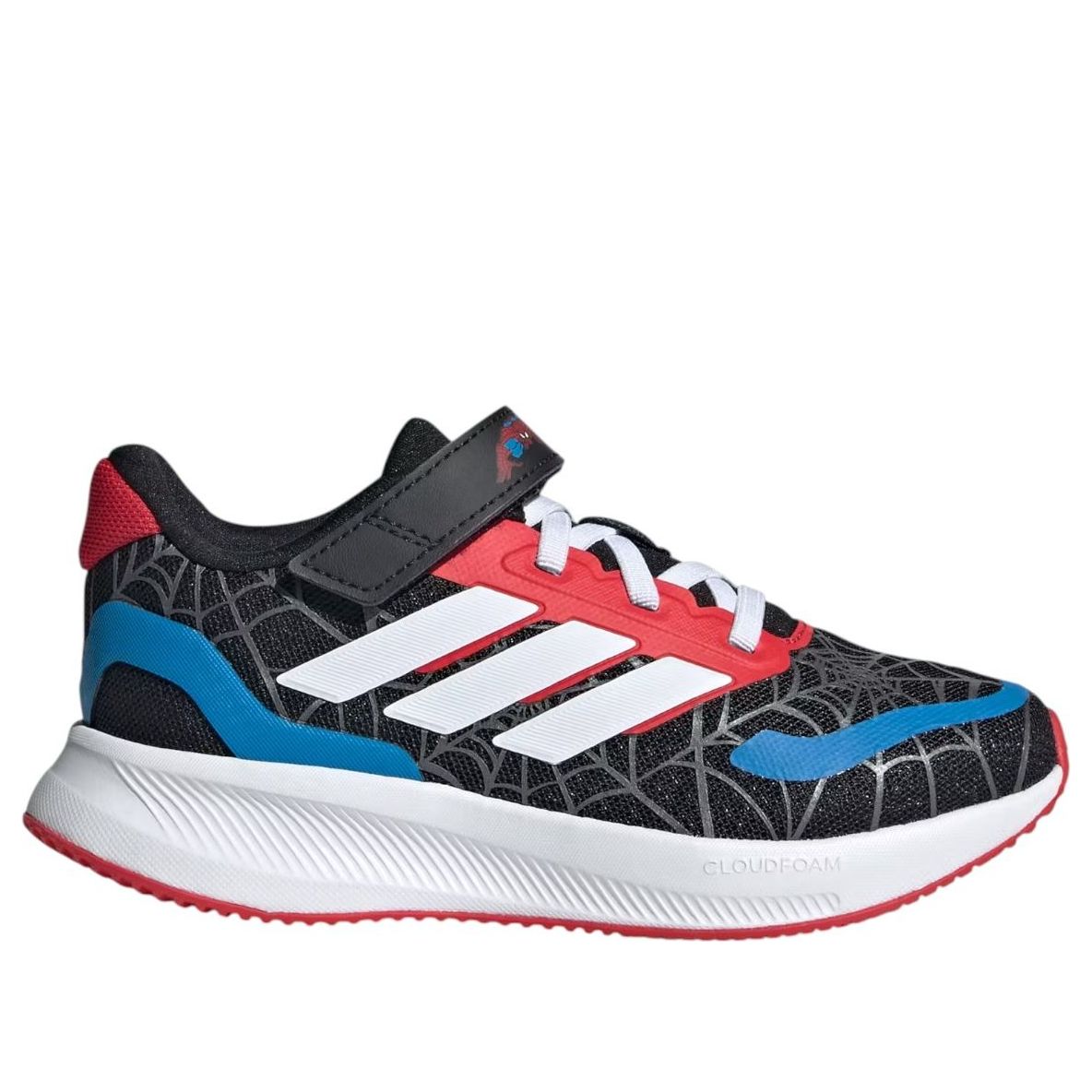 (PS) Adidas x Marvel Spider-man Runfalcon 'Core Black White Ruby' — фото 2