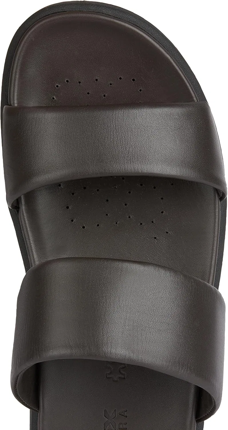 Сандалии Geox Men's U Spherica Ec6 A Slide, Dark Brown — фото 2