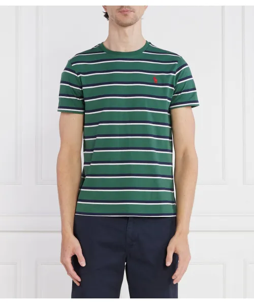 

Футболка Slim fit Polo Ralph Lauren, зеленый