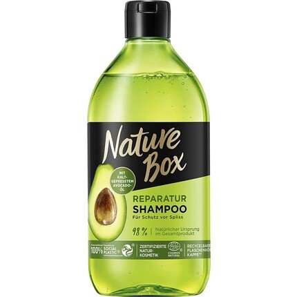 

Nature Box Веганский шампунь с маслом авокадо для секущихся кончиков 385мл