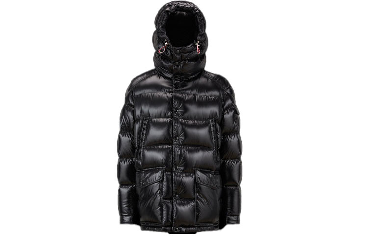 

Пуховик мужской черный Moncler