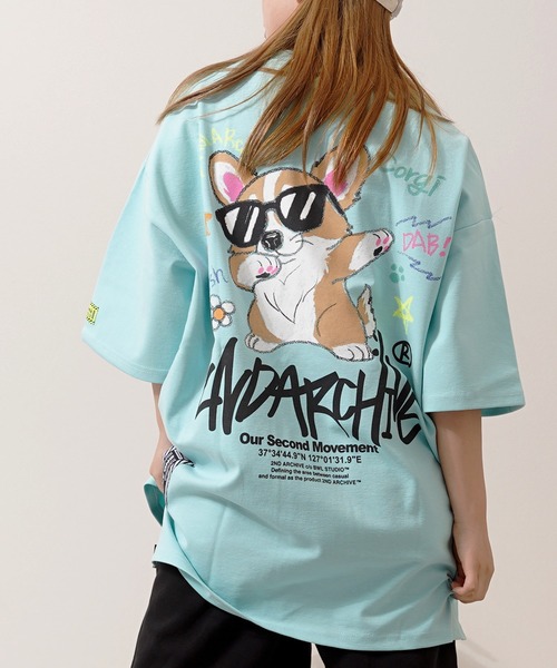 

Футболка оверсайз с принтом «Crayon Touch» 1111clothing, зеленый