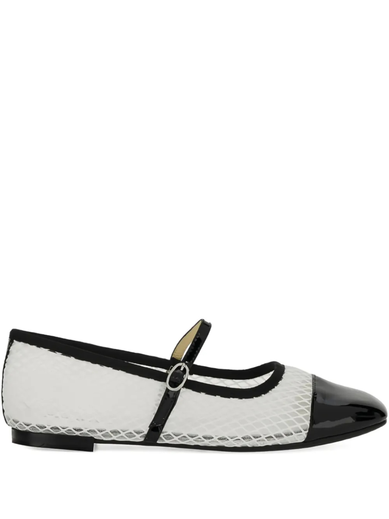 Балетки с лакированным носком Repetto, белый