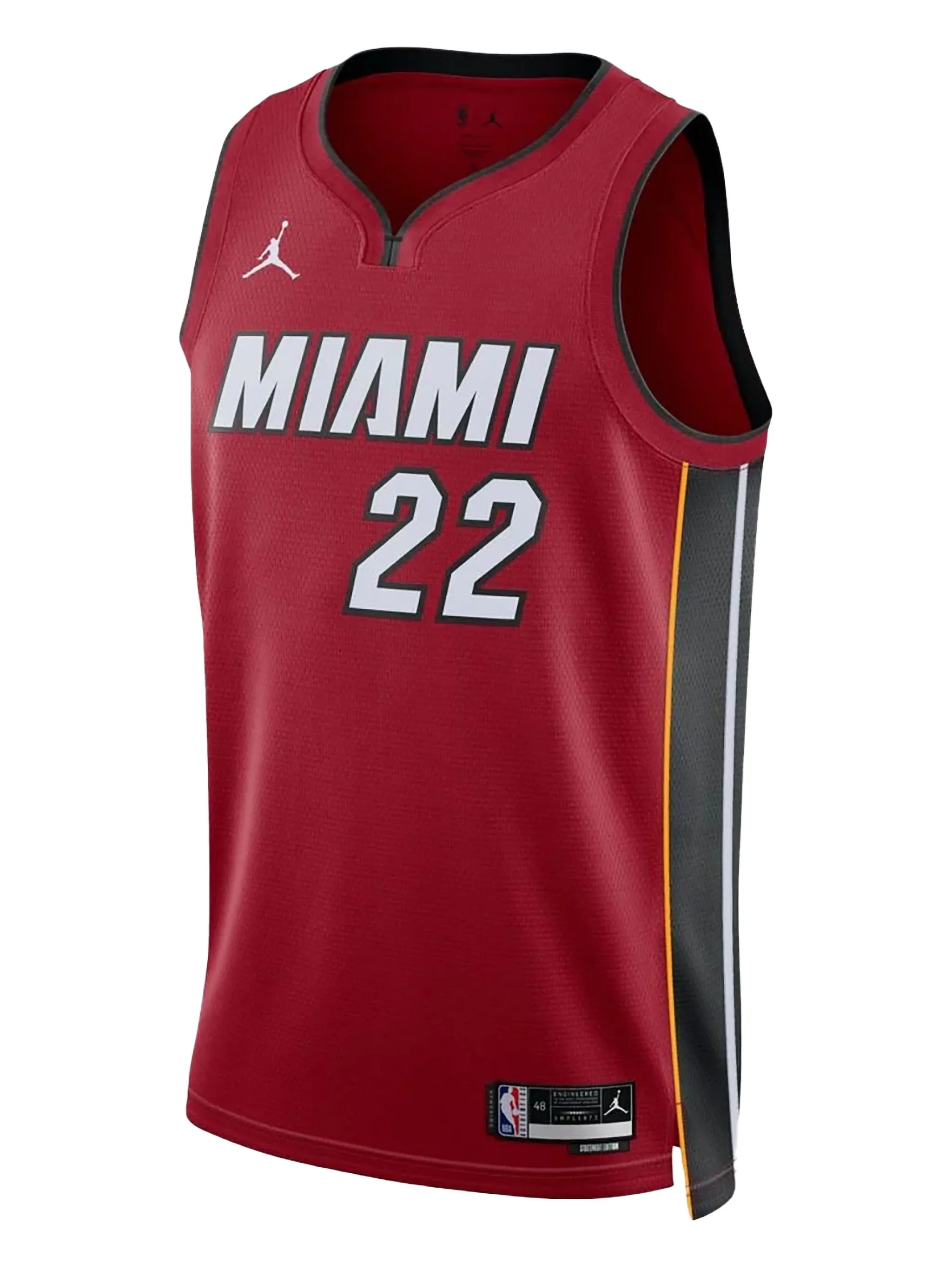 Майка NBA Heat Statement Edition Swingman 22 Butler из джерси Nike, красный — фото 2