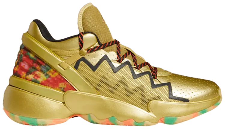 

Кроссовки adidas D.O.N. Issue #2 'Gummy Bears', золотой