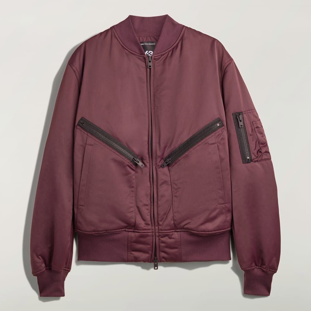 

Бомбер Adidas Y-3, бордовый