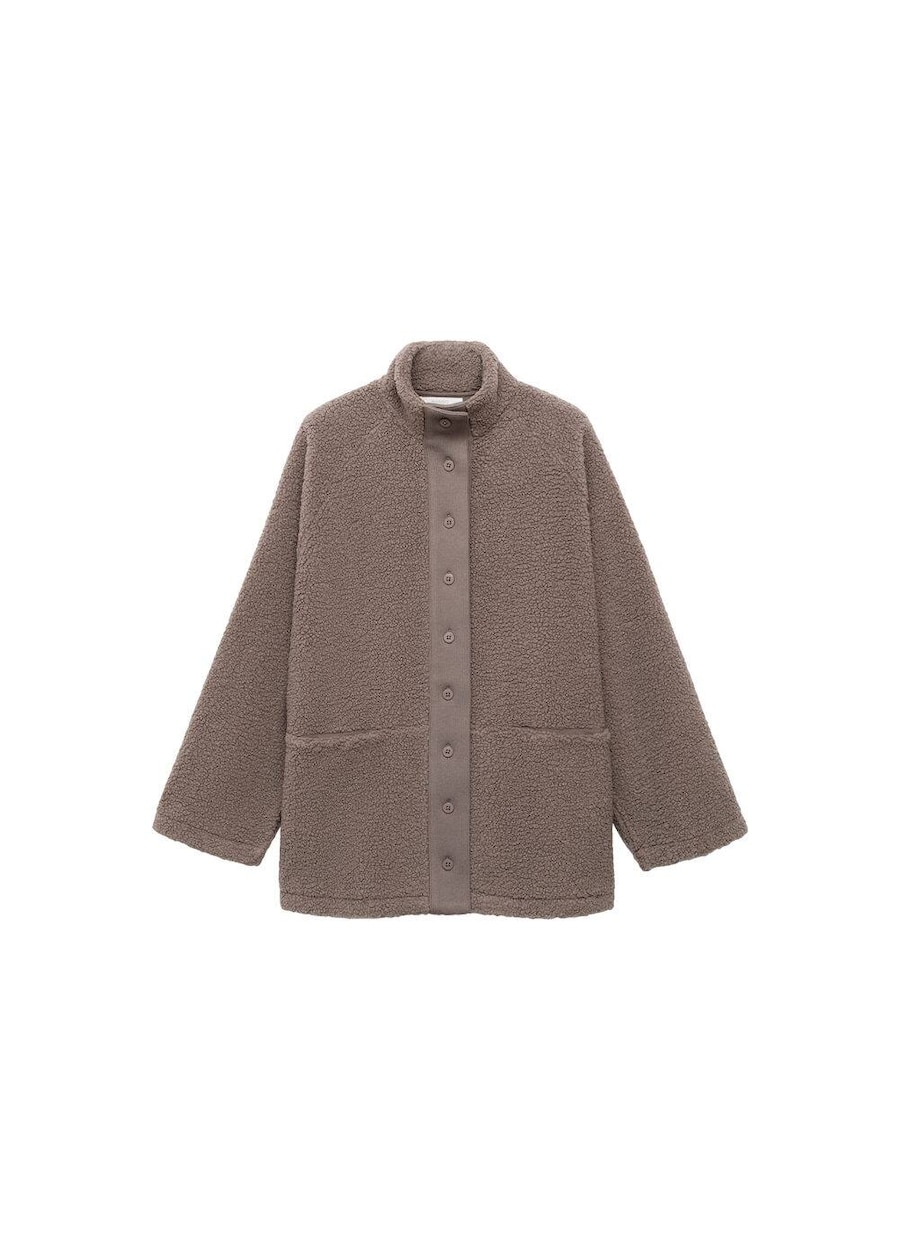 

Куртка межсезонная MANGO, коричневый