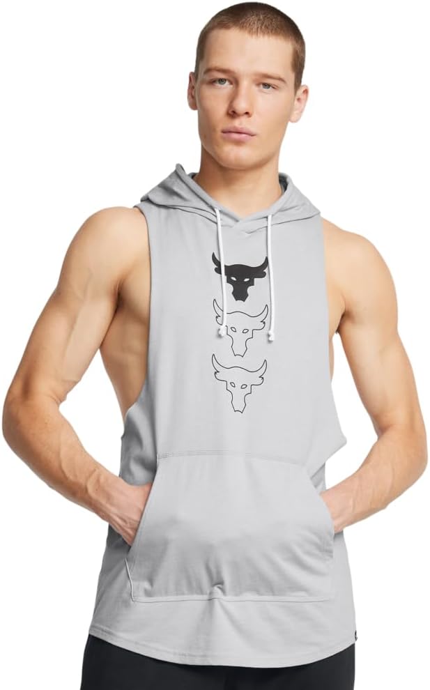 

Мужская толстовка без рукавов Under Armour Project Rock Payoff, (011) Mod Gray Medium Heather/Black, Черный, Мужская толстовка без рукавов Under Armour Project Rock Payoff, (011) Mod Gray Medium Heather/Black