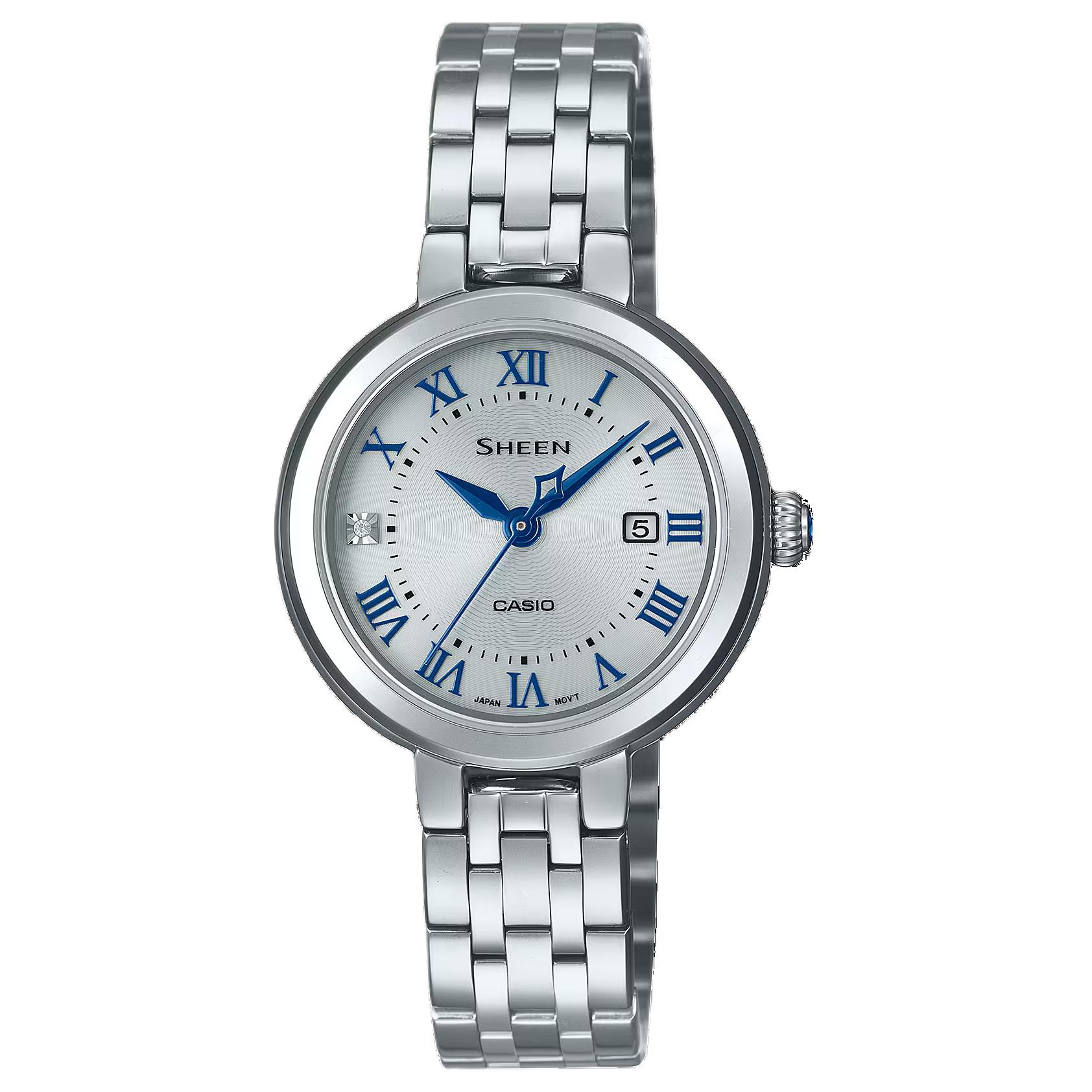

CASIO Часы Women's Silver Watch SHS-4530J-7AJF, Silver Dial