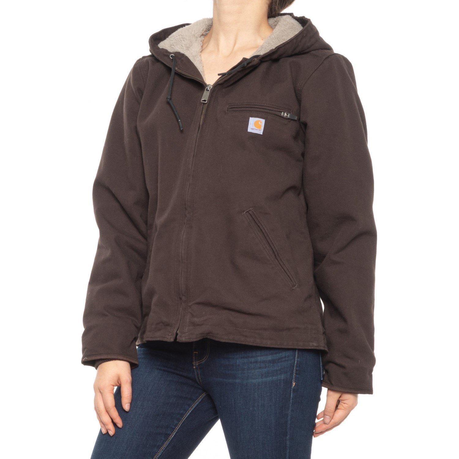 

Carhartt Женская свободная куртка-пуховик, Dark Brown