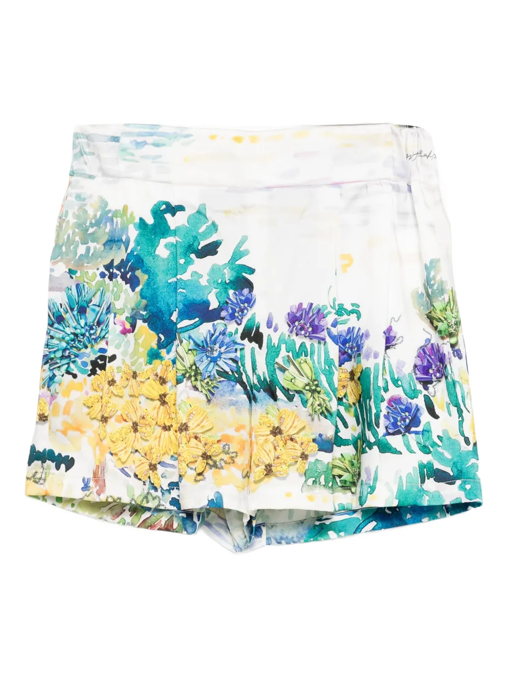 

Шорты Валло Mary Katrantzou, белый
