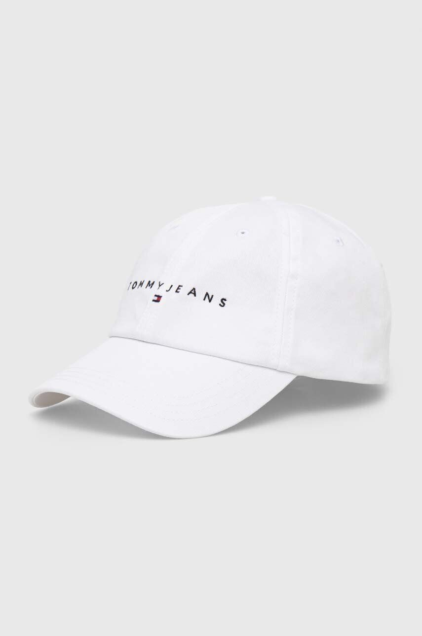 

Хлопковая бейсболка Tommy Jeans, белый