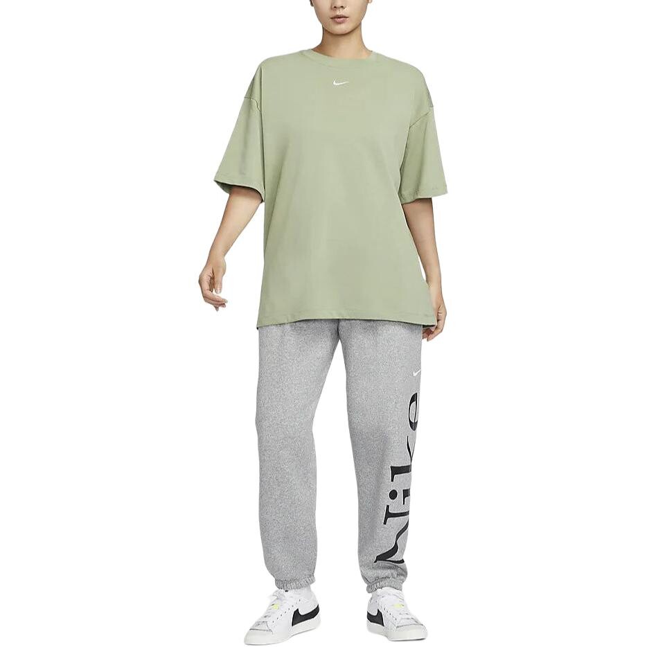 Футболка Nike Sportswear Essential Oversized DX7911-386, зеленый — фото 3