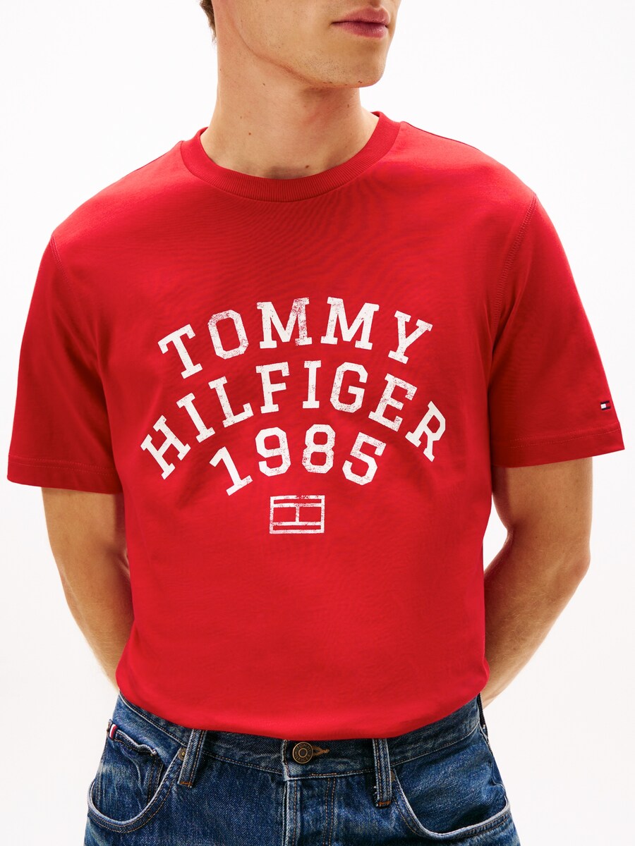 Рубашка TOMMY HILFIGER ARCH, красный — фото 2