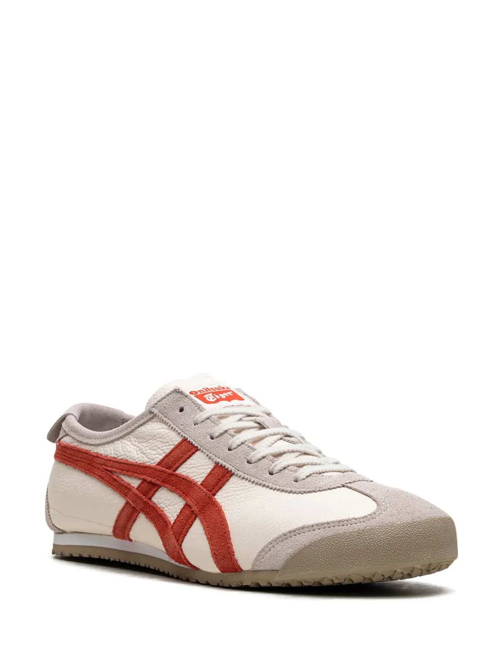 Кроссовки Mexico 66 Vin Beige White Red Onitsuka Tiger, нейтральный — фото 2