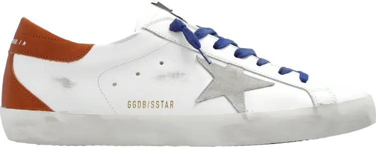 

Кроссовки Golden Goose Superstar 'White Brown Blue', белый, Серый;белый, Кроссовки Golden Goose Superstar 'White Brown Blue', белый