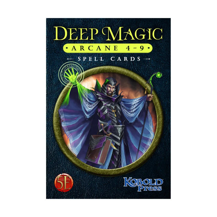

Тайные спелл-карты 4–9, 5th Edition Dungeons & Dragons - Deep Magic
