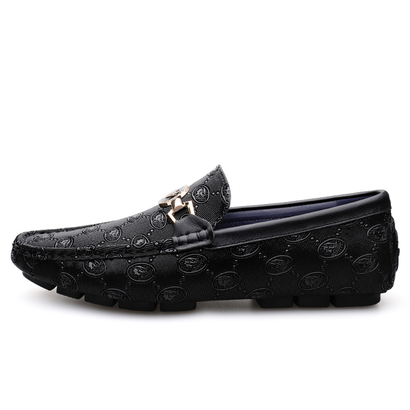 

BAGE Мокасины унисекс черные, цвет Black