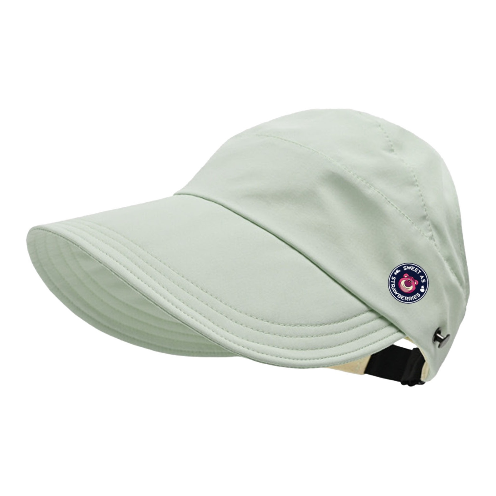 

Disney Ковшовая шляпа из полиэстера серии Strawberry Bear Унисекс, Mint Green