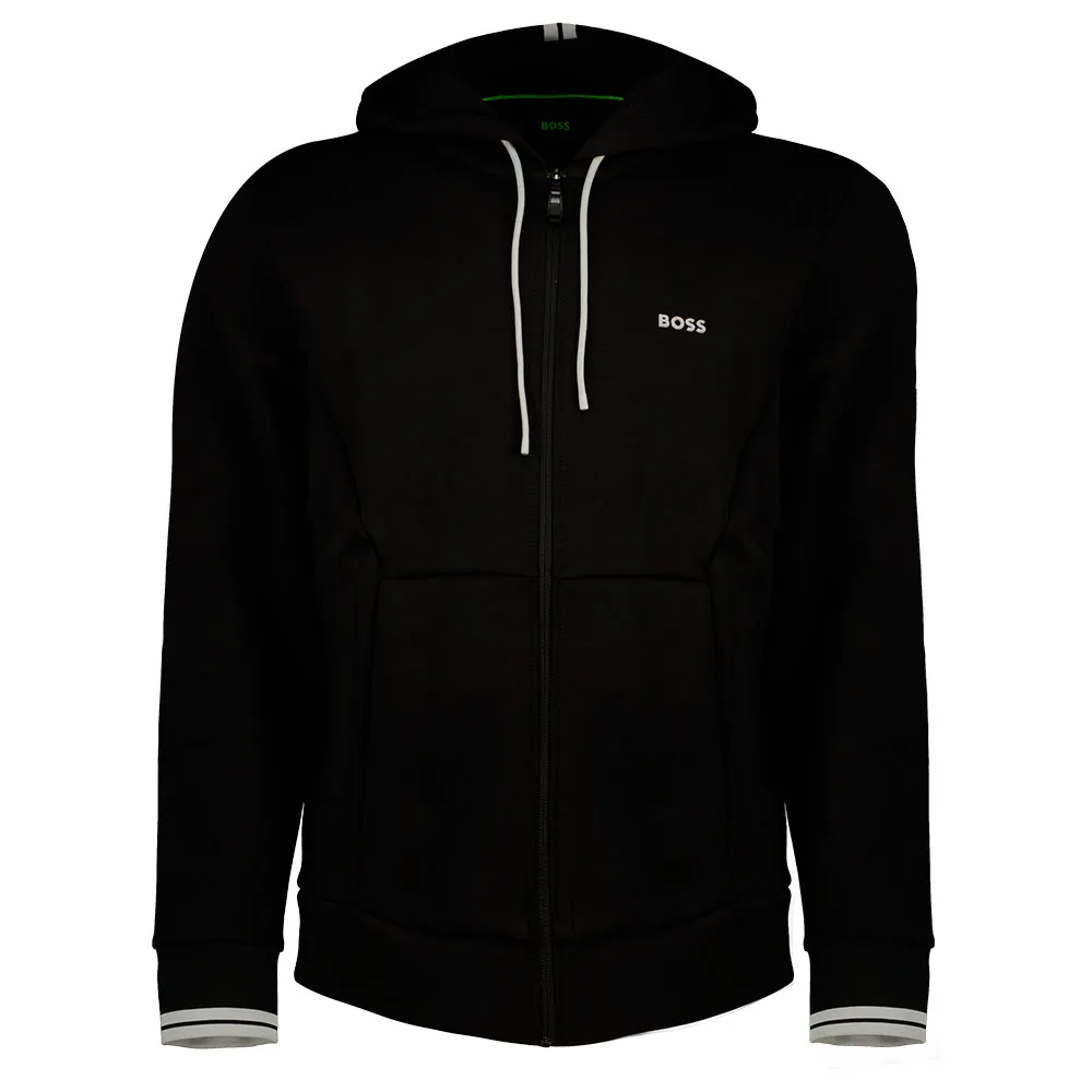 

Толстовка BOSS Zone 10272320 01 full zip, черный