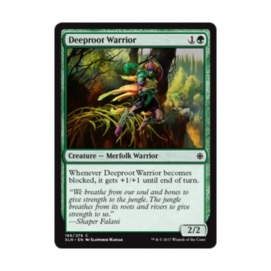 

CCG Глубоководный воин (С), MTG - Ixalan