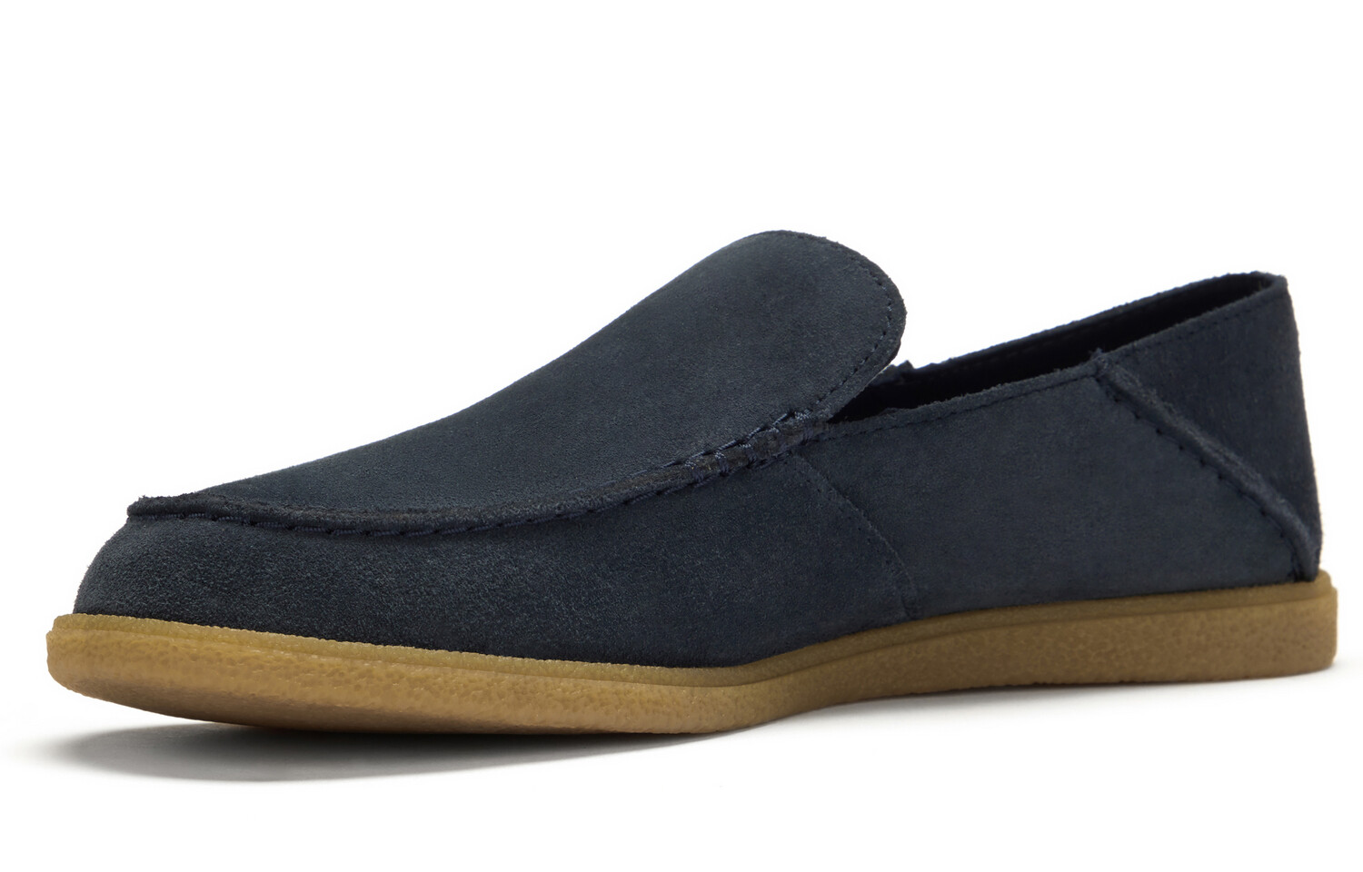 Лоферы мужские темно-синие Clarks — фото 2