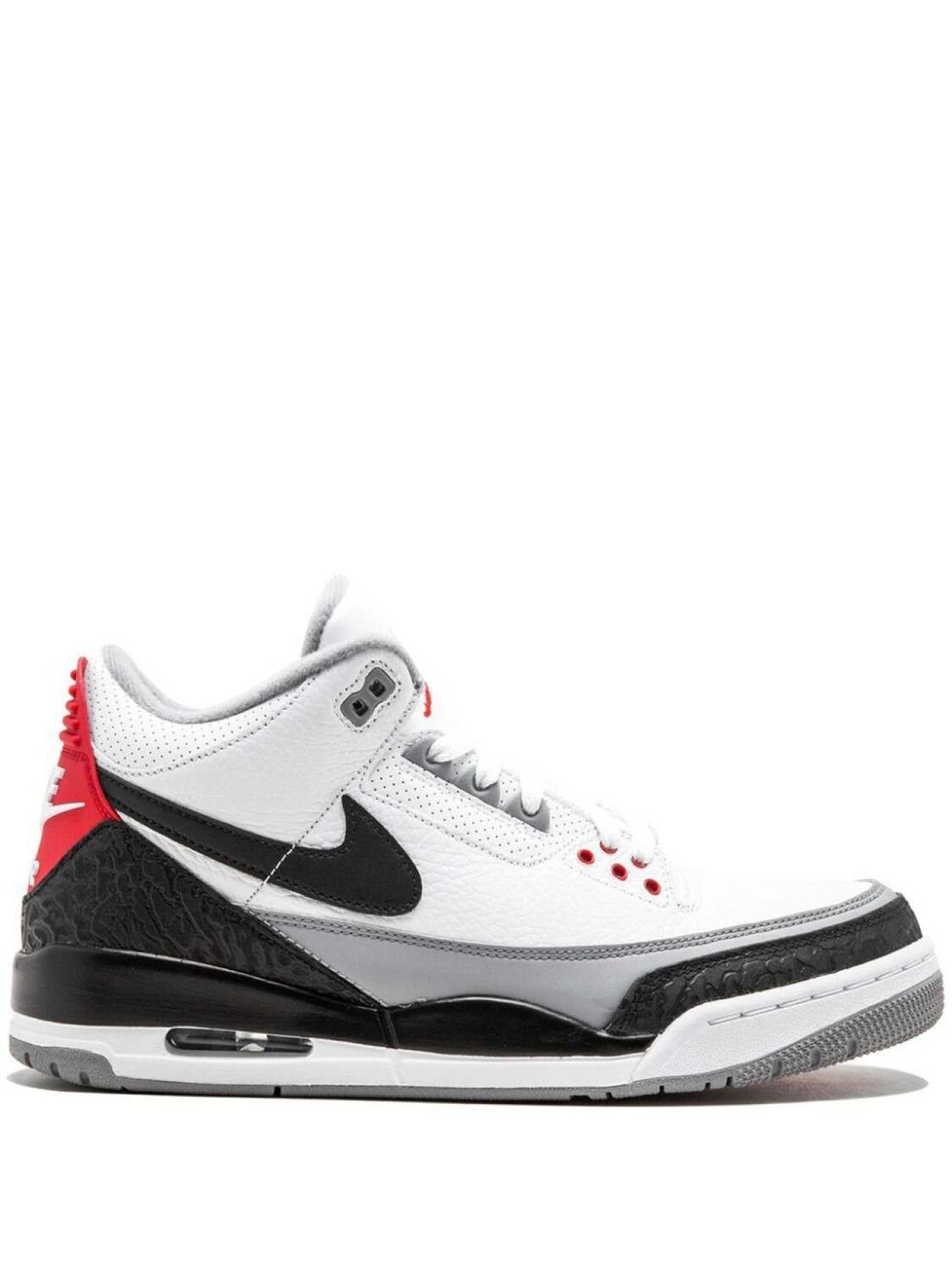 

Кроссовки Jordan Air Jordan 3 Retro Tinker Hatfield, белый/черный/серый/красный