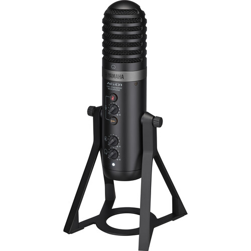 

USB-микрофон Yamaha AG01 для прямой трансляции (черный)