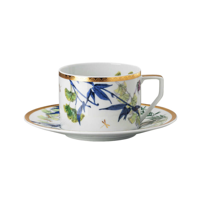 

Чашка для белого чая Heritage Turandot 0,23 л с блюдцем 15,5 см, 2 предм Rosenthal, красочный