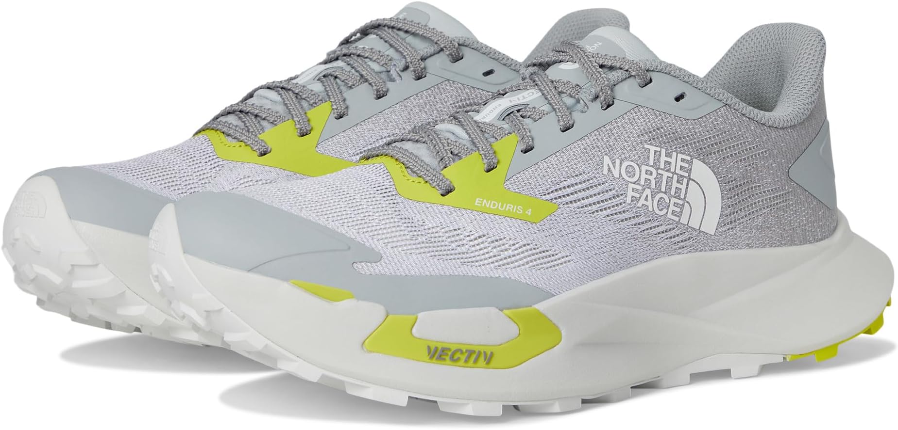 

Кроссовки The North Face VECTIV Enduris 4, цвет High-Rise Grey/Sulphur Spring Green
