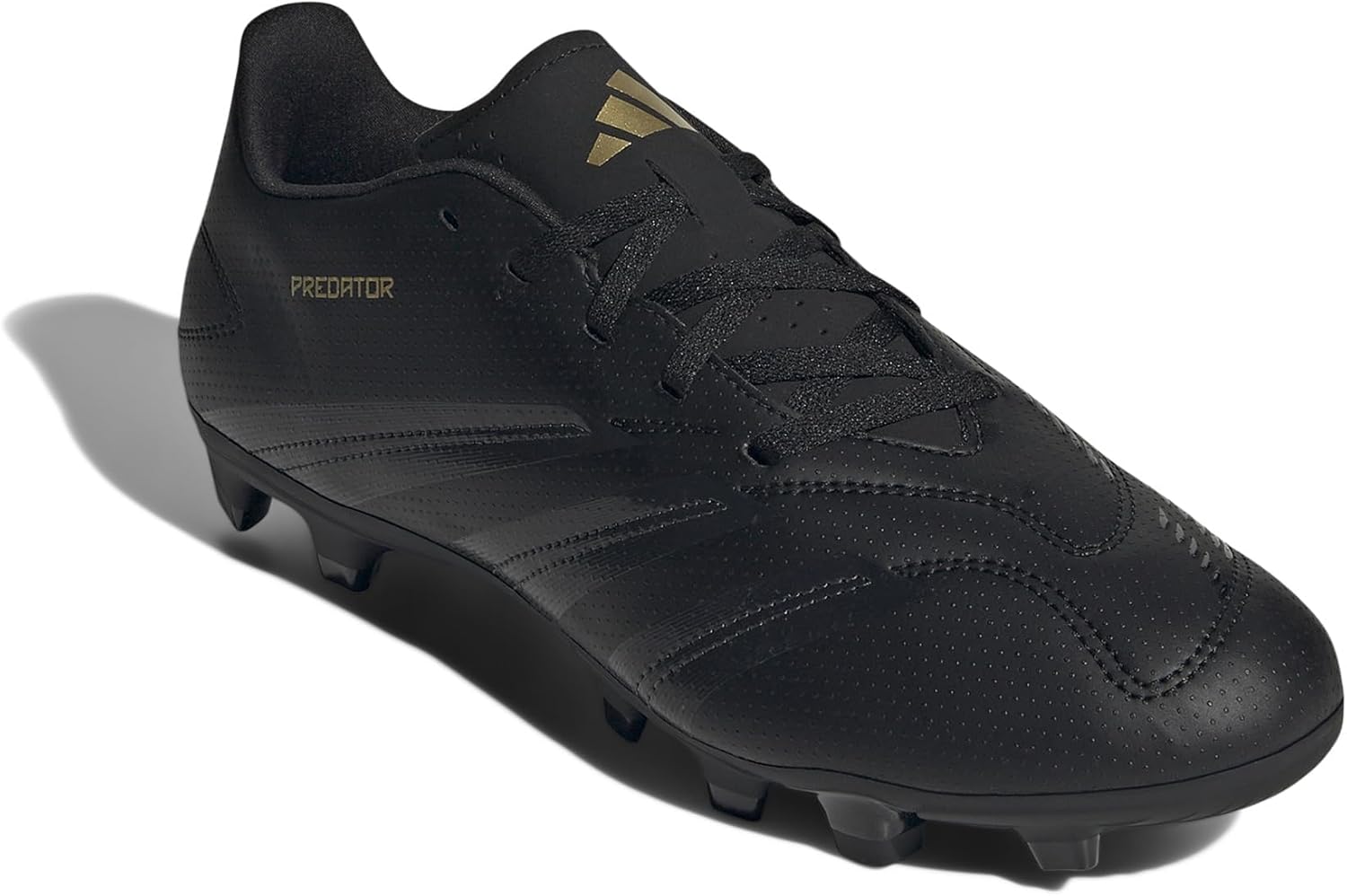 

Футбольные бутсы Adidas Унисекс Club Flexible Ground, черный/золотой/угольный