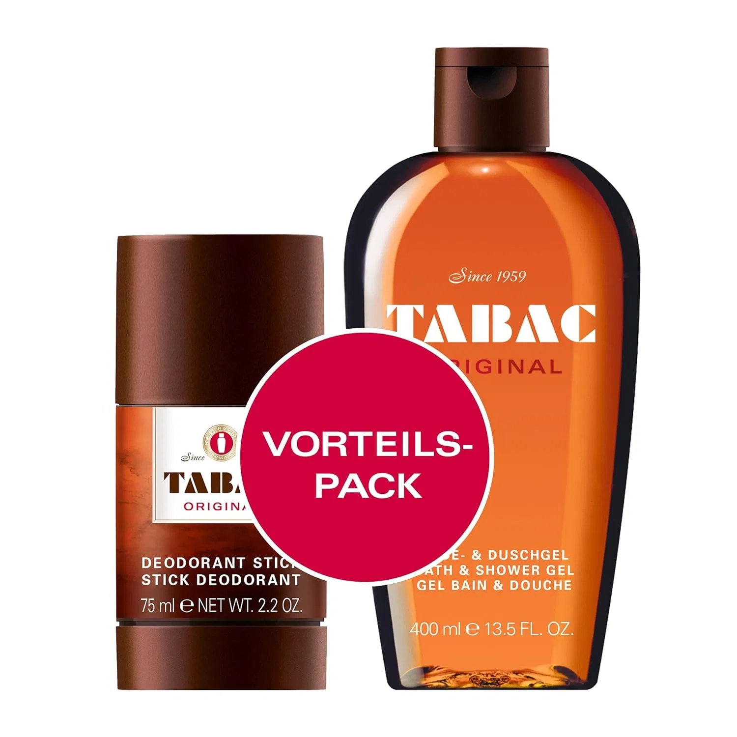 Набор дезодорант-стик и гель для душа «Original» от Tabac Tabac Original