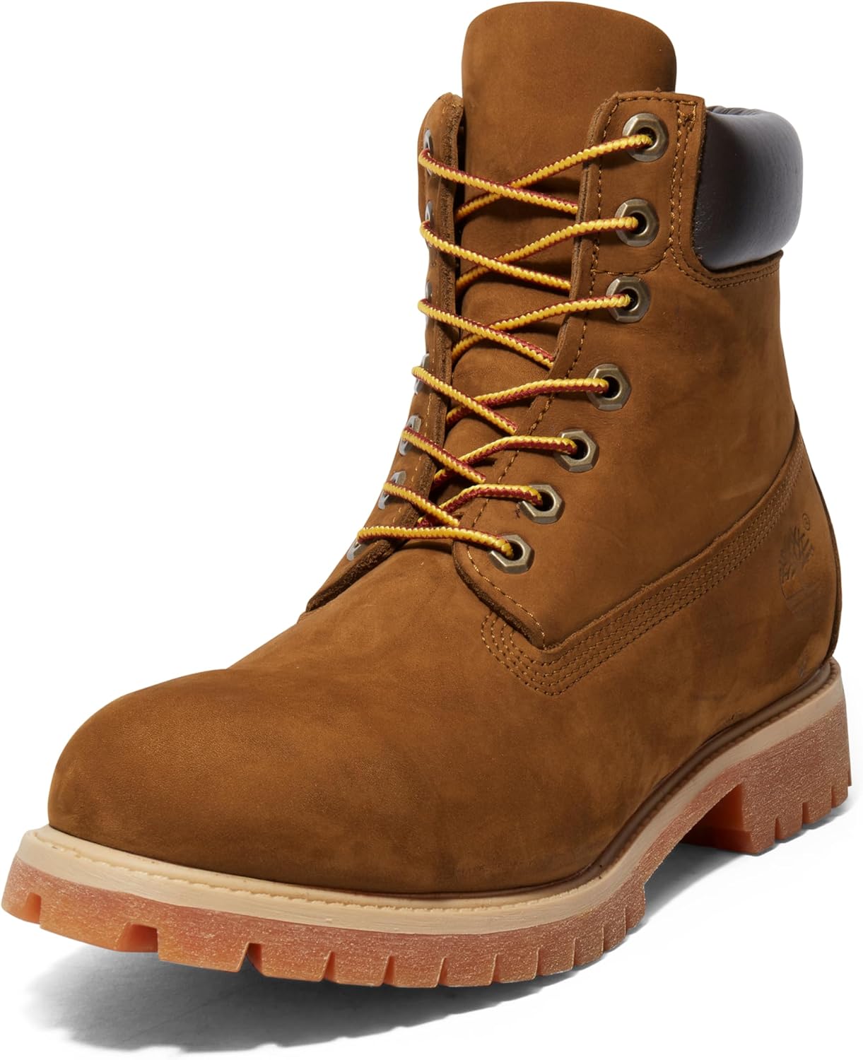 

Мужские ботинки Timberland Premium 15 см водонепроницаемые, Dark Wheat Nubuck