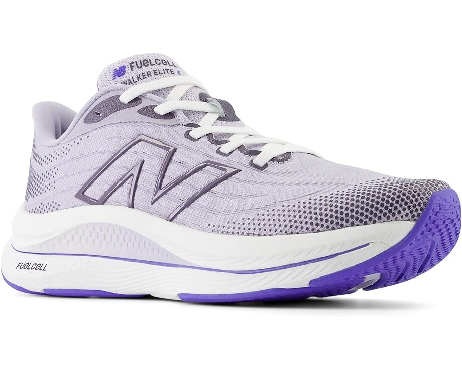 

Кроссовки New Balance FuelCell Walker Elite, цвет Grey Violet/Electric Indigo