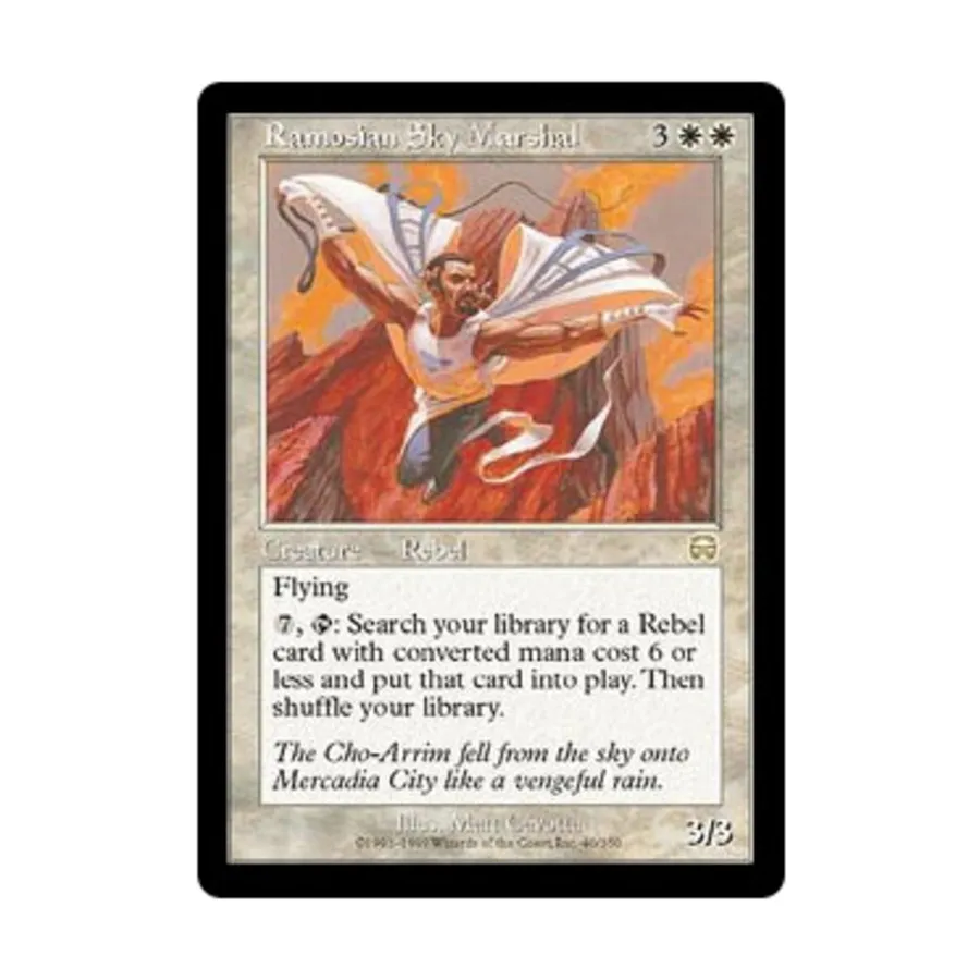 

CCG Рамосианский небесный маршал (R), MTG - Mercadian Masques