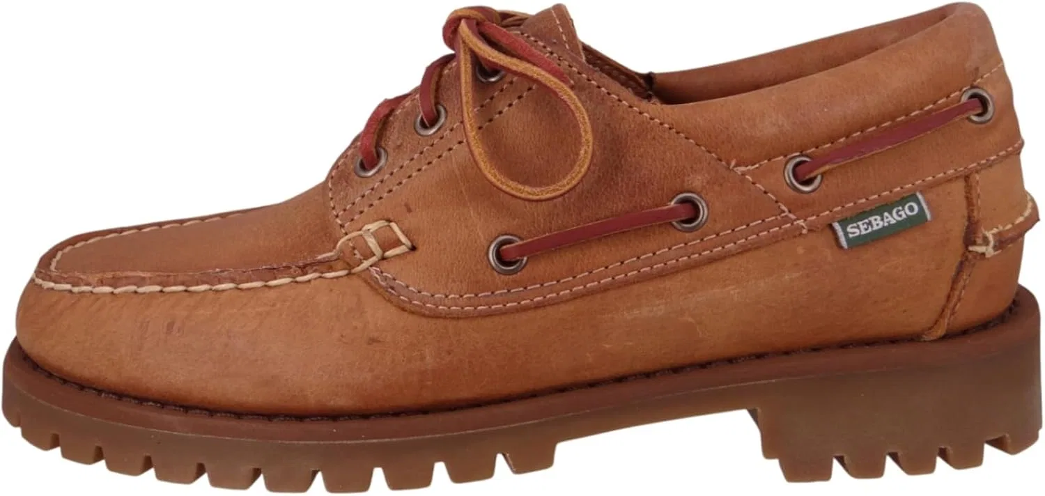 Туфли Sebago Acadia Crazy Horse Brown TAN — фото 3
