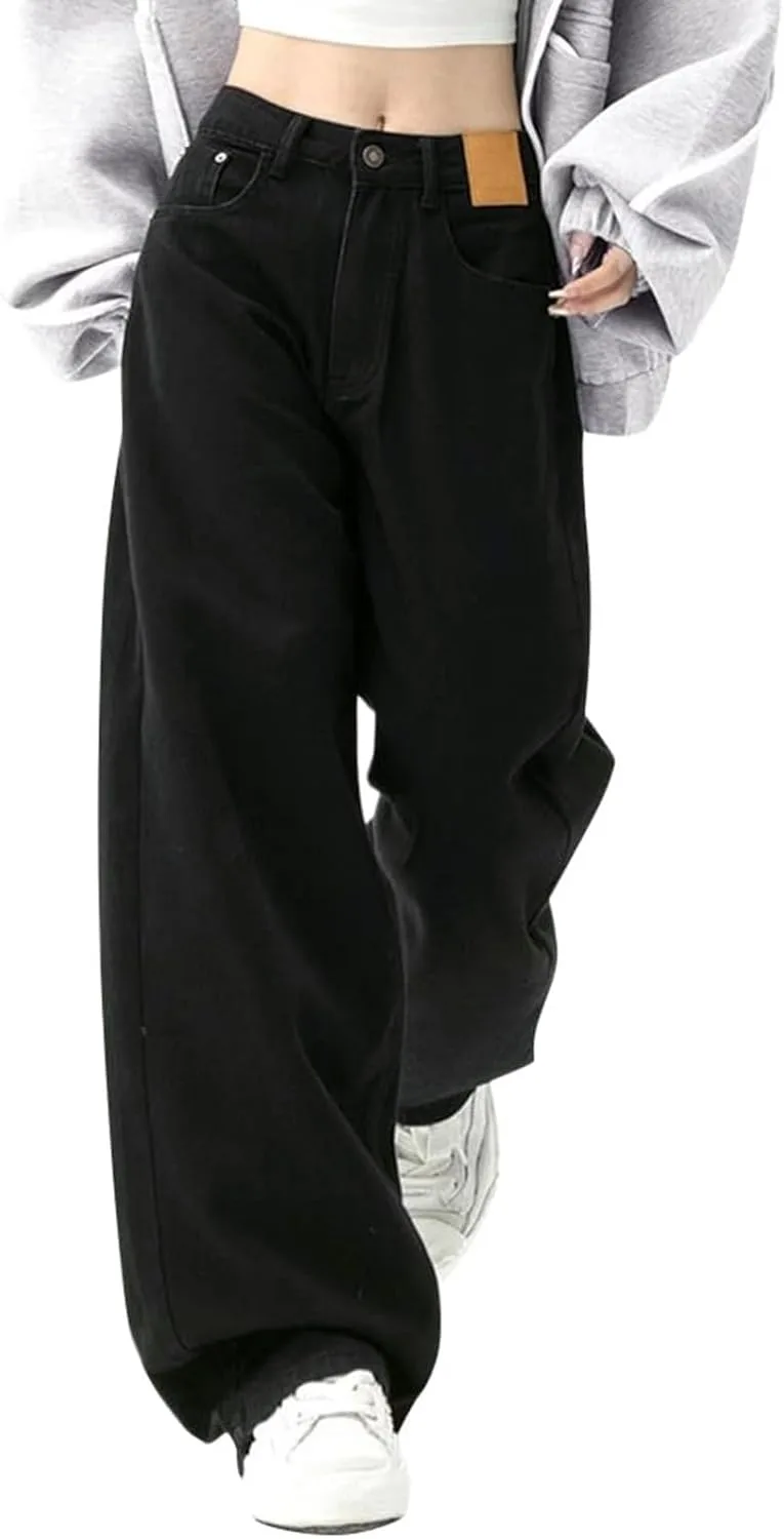 

Женские мешковатые джинсы High Waisted Wide Leg в стиле Y2k YOUYING