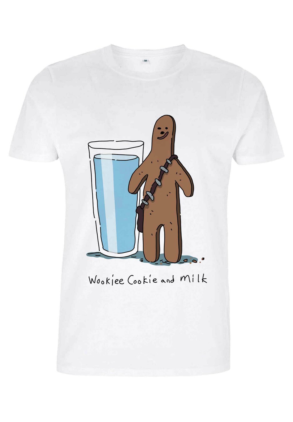 

Футболка с принтом STAR WARS: CLASSIC WOOKIE COOKIES UNISEX Star Wars, белый