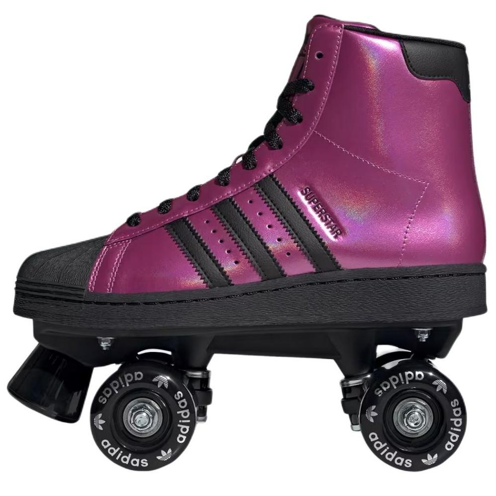 

Superstar 82 устойчивые к истиранию увеличивающие рост высокие кроссовки повседневные unisex Adidas Originals, розовый