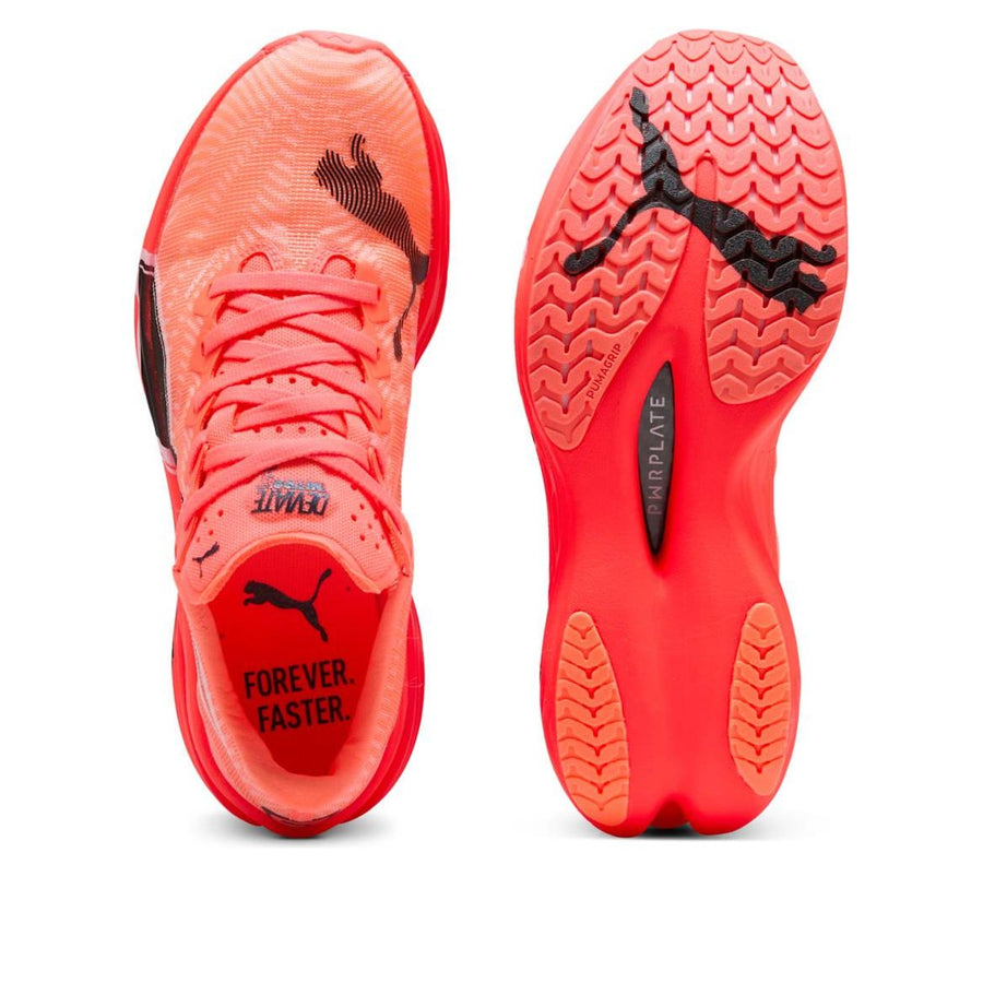 Кроссовки (WMNS) PUMA Deviate Nitro Elite 3 'Glowing Red Black', красный — фото 4