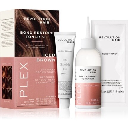 

Набор для восстановления волос Revolution Haircare Plex Bond - Ледяной шоколад Revolution Beauty