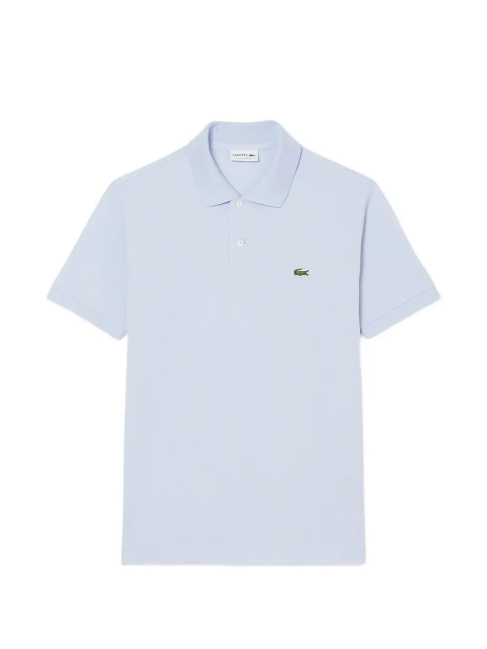 Оригинальное хлопковое поло Lacoste, синий