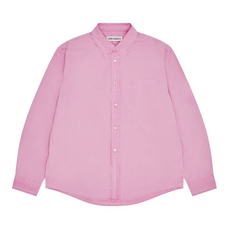 

Рубашка Our Legacy Beyond Bouble Breasted Shirt Pink, розовый