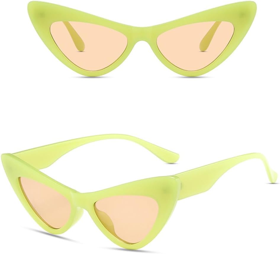 

Солнцезащитные очки для женщин, форма 2027 года, европейско-американский стиль, конфетные цвета, модные солнцезащитные очки, женский солнцезащитный цвет «Зеленый чай» MTZJH, One Color